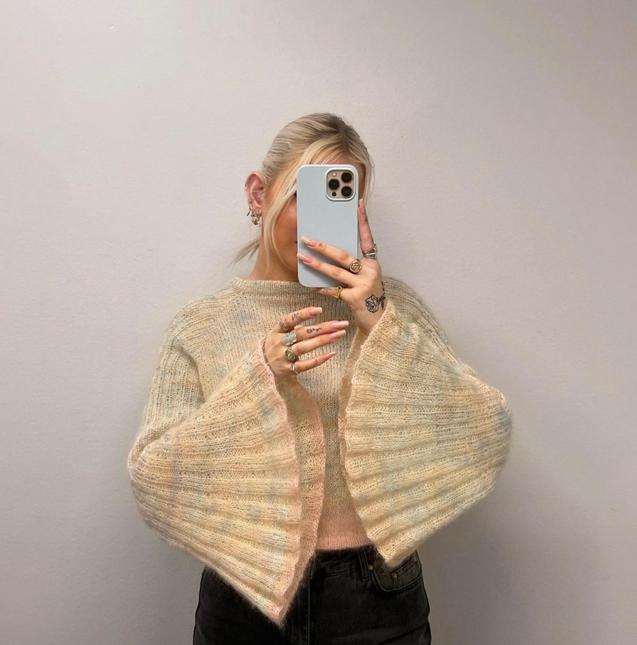 The Snowfall Sweater // Mohair Edition