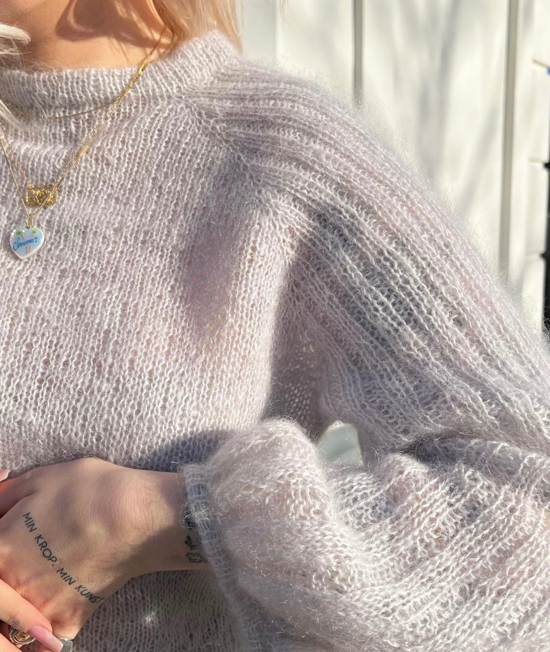 The Snowfall Sweater // Mohair Edition