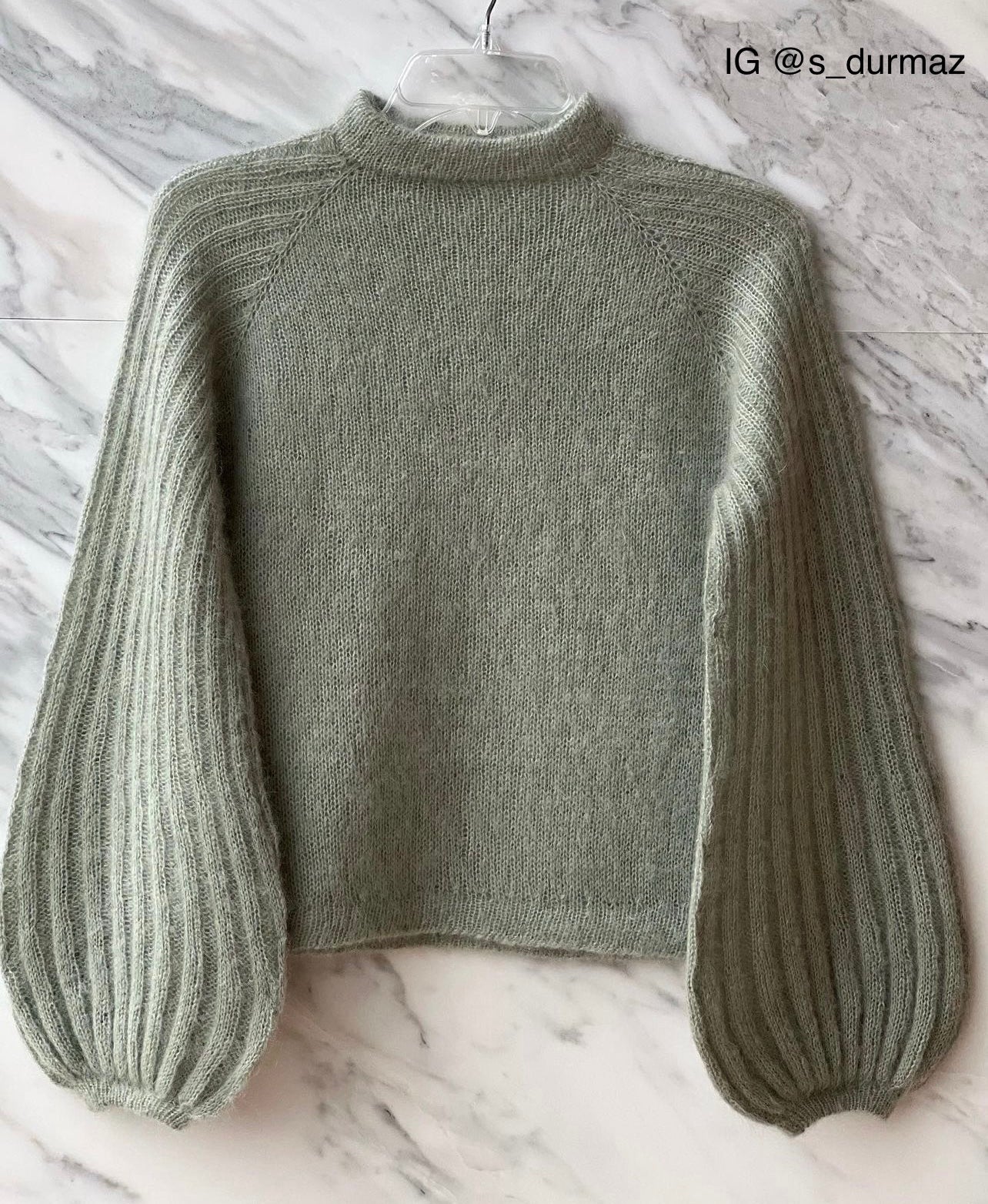 The Snowfall Sweater // Mohair Edition